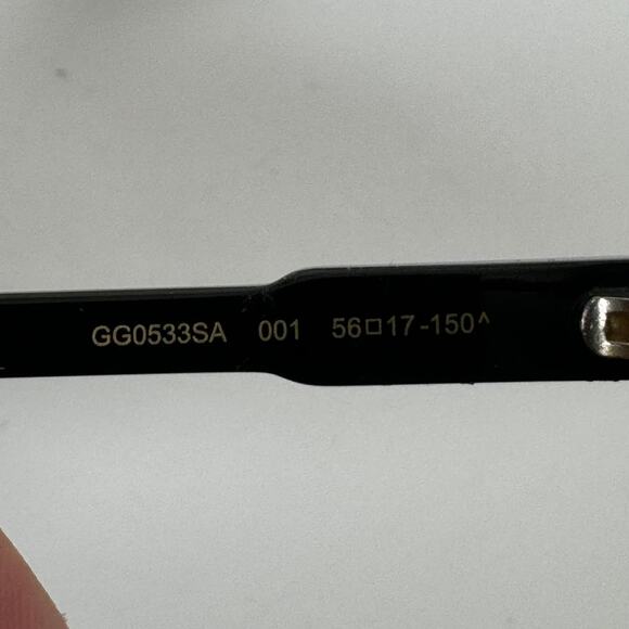 Gucci NWOT Black Oversize Square Sunglasses - Picture 5 of 7